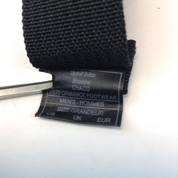 Chaco Updraft Bulloo Shadow Gray Striped Strappy Outdoor Sandals - Picture 11 of 15